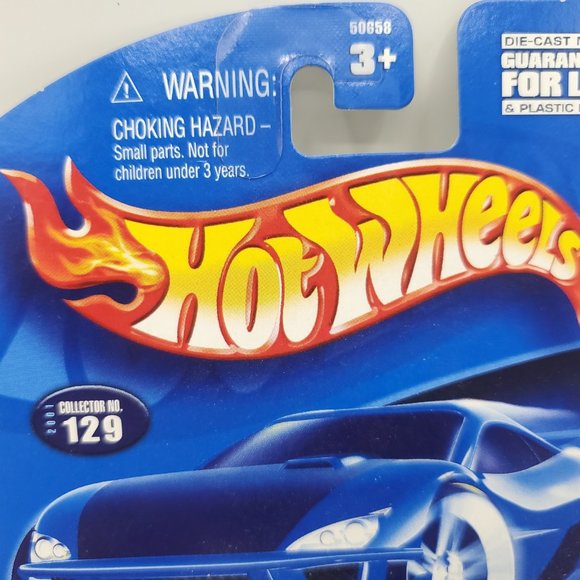 2001 Hot Wheels Mainline #129 Slide Out Lime/Black w/Chrome 3 Sp Wheel Variant - Picture 4 of 15